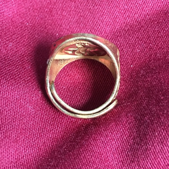 Vintage Brass American Airlines Junior Pilot ring - Picture 5 of 6